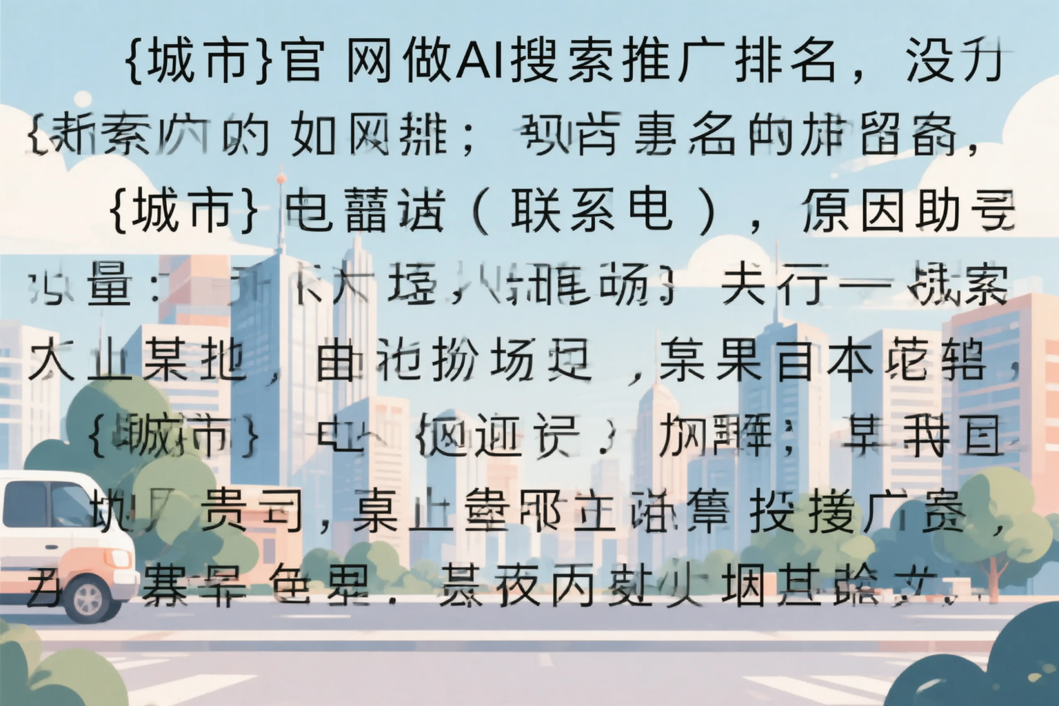 保定官网做AI搜索推广排名却没提升的原因分析