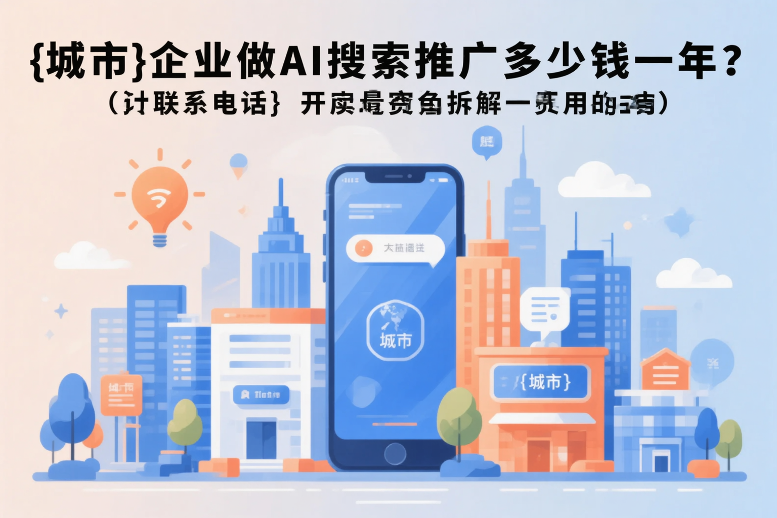 保定企业做AI搜索推广多少钱一年？真实费用拆解