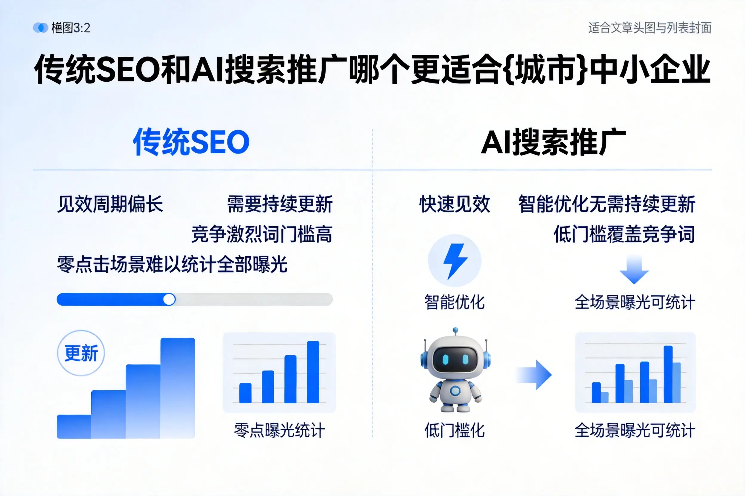 传统SEO和AI搜索推广哪个更适合保定中小企业