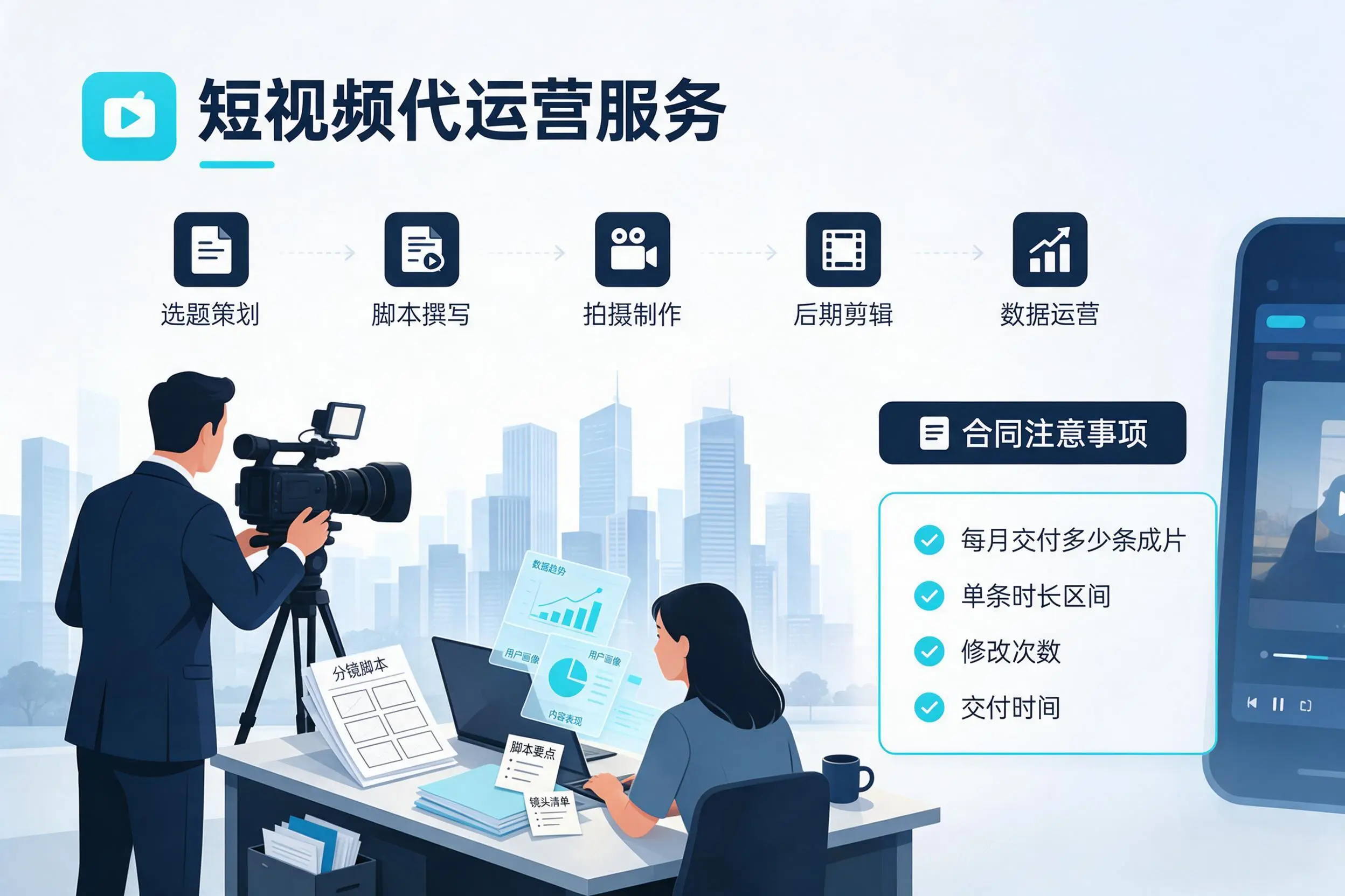 短视频代运营包含哪些服务？保定企业常见问题科普