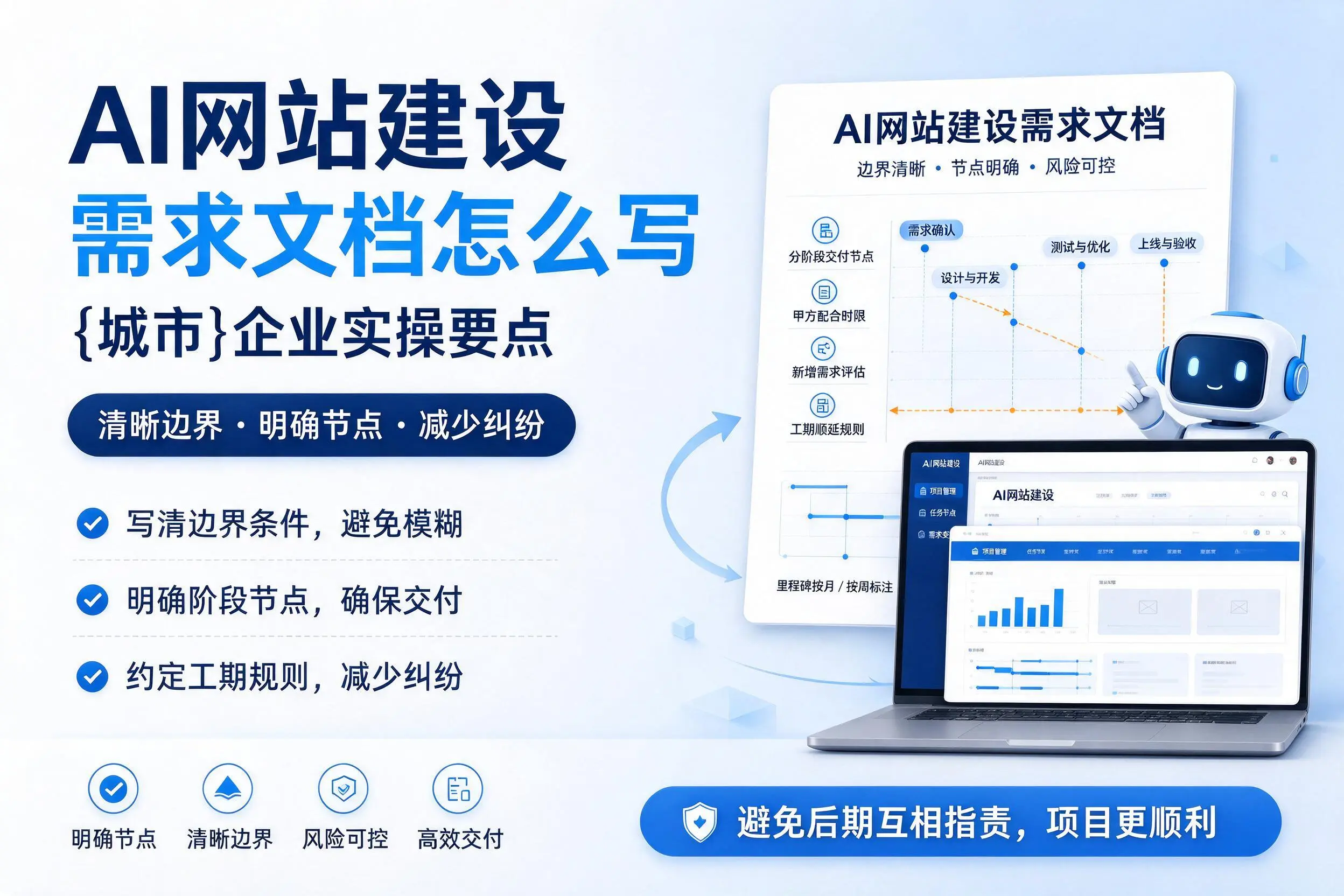 AI网站建设需求文档怎么写,保定企业实操要点
